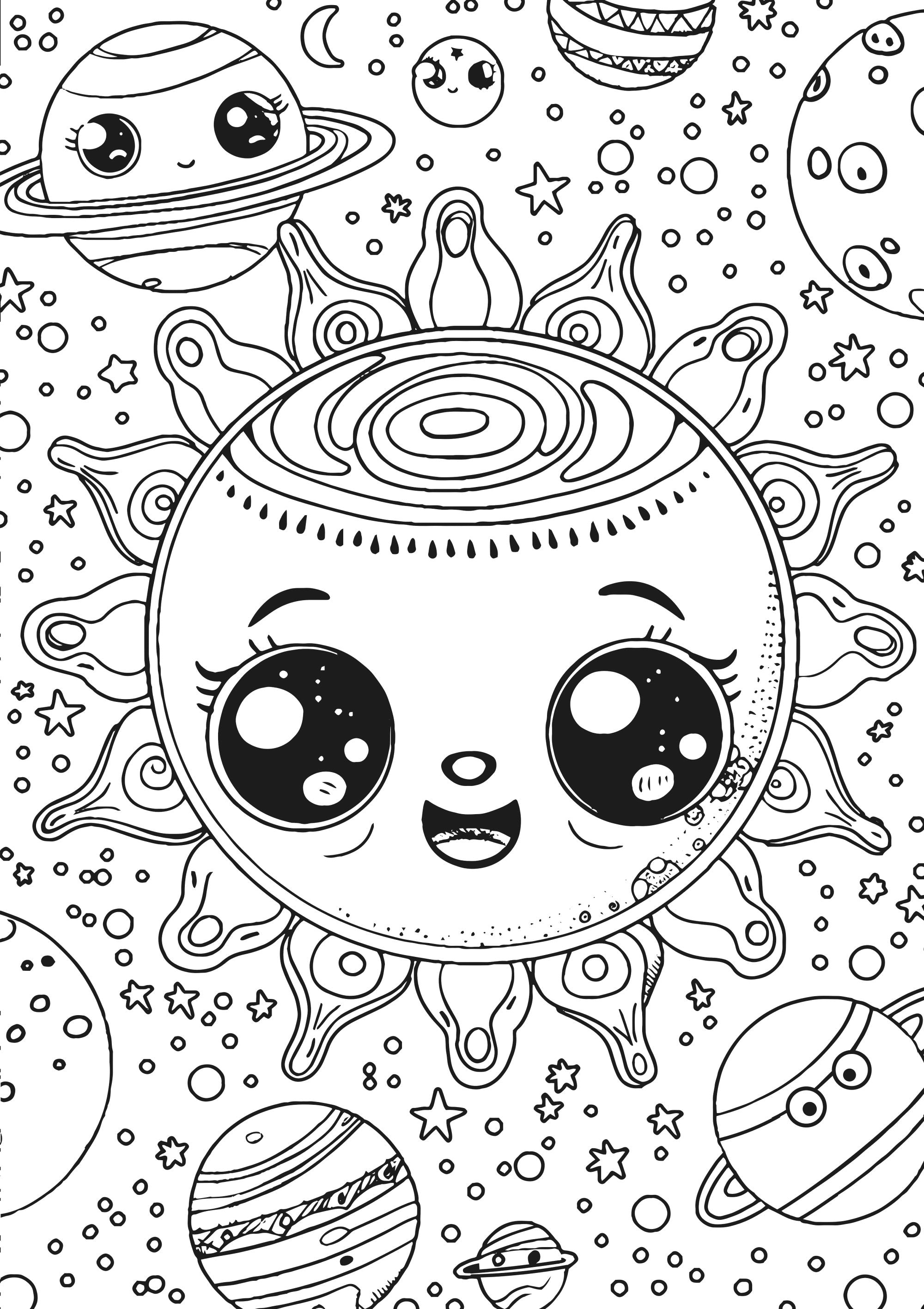 Nova Toys Space Race XXL Coloring Book