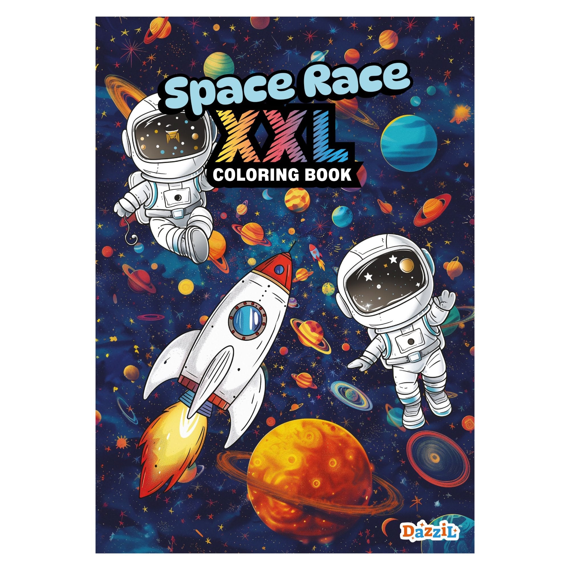 Nova Toys Space Race XXL Coloring Book