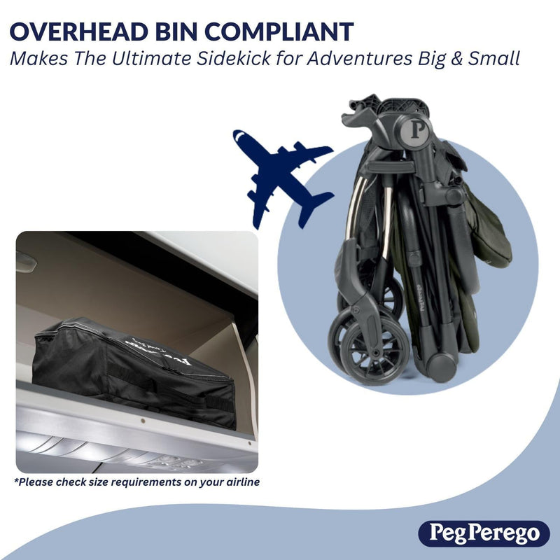 Peg Perego Volo Stroller + Travel Bag