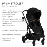 Britax Prism Full-Size Travel System with Willow S Infant Car Seat + Alpine Base