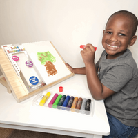 The Pencil Grip Kwik Stix Paint Sticks, Set of 12 Metalix Colors