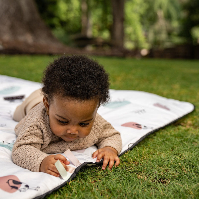 Tiny Love Black & White XL Outdoor Mat