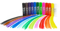 The Pencil Grip Kwik Stix Paint Sticks, Set of 24: Classic, Neon & Metallic