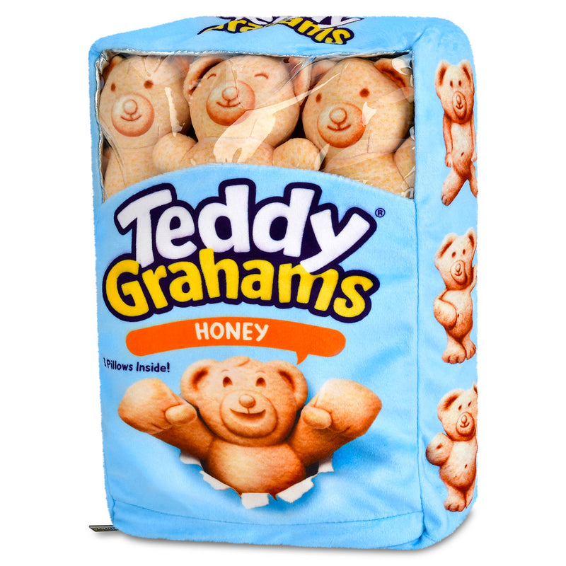 Iscream Teddy Grahams Honey Packaging Plush