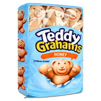 Iscream Teddy Grahams Honey Packaging Plush