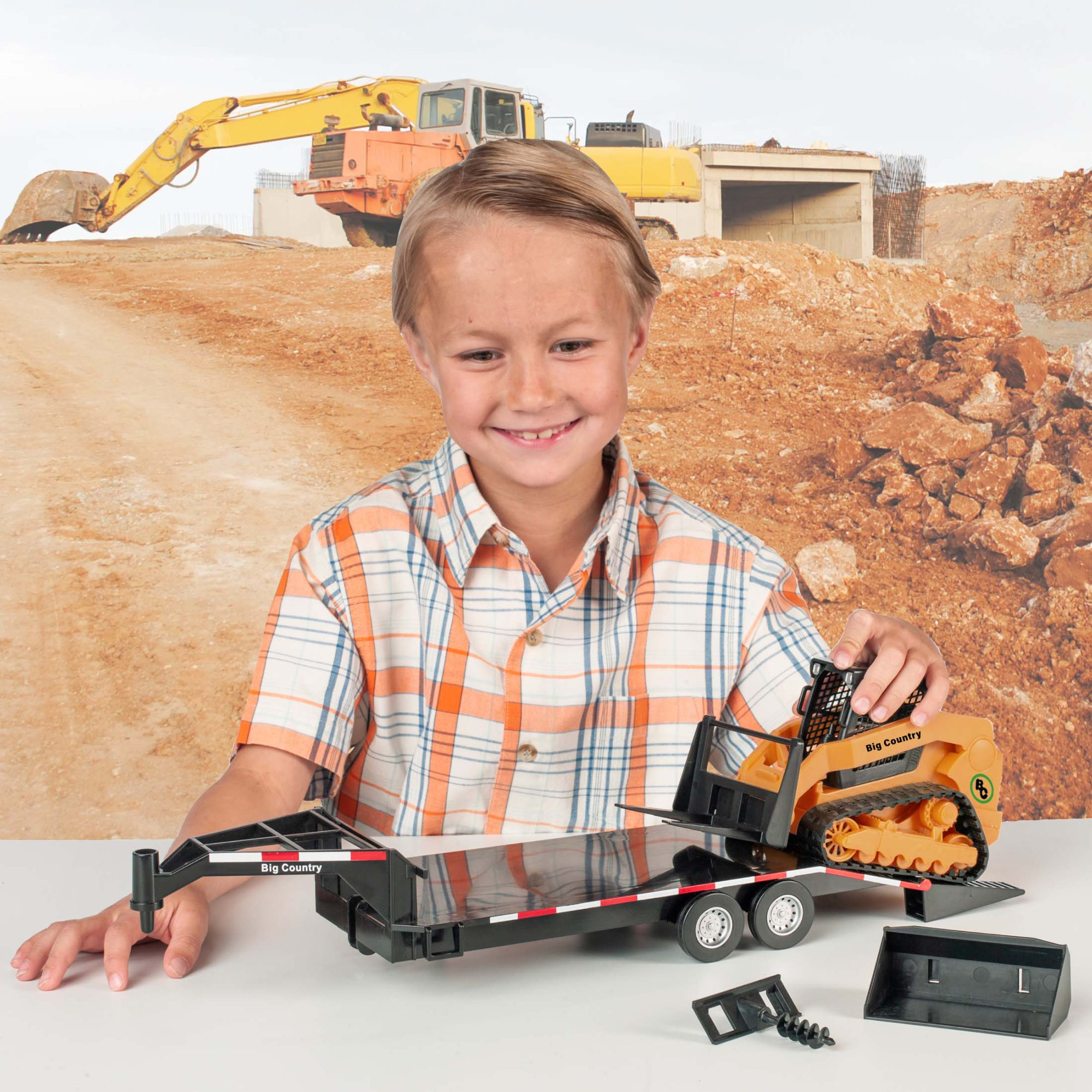 Big Country Toys Track Skid Steer