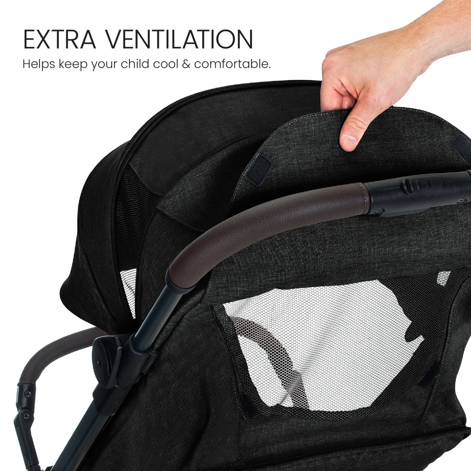 Britax Juniper+ Compact Stroller with One-Hand RapidFold