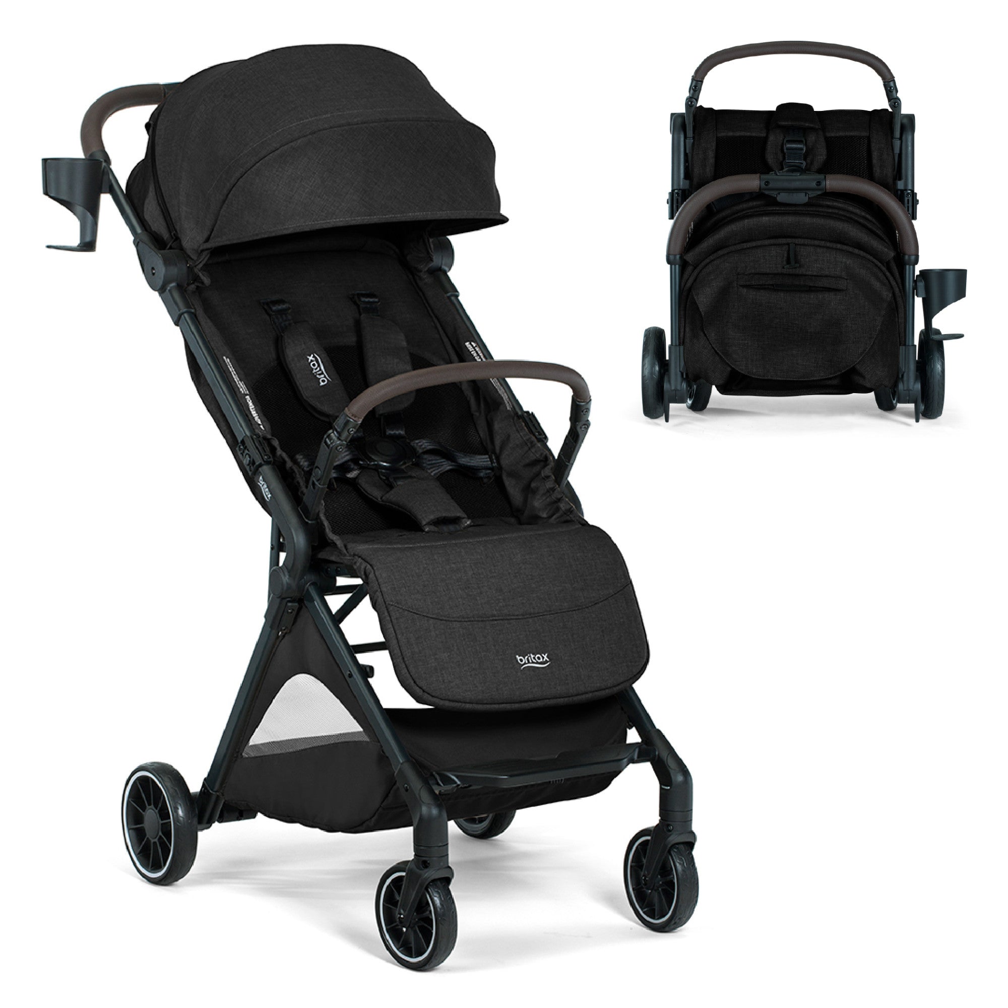 Britax Juniper+ Compact Stroller with One-Hand RapidFold