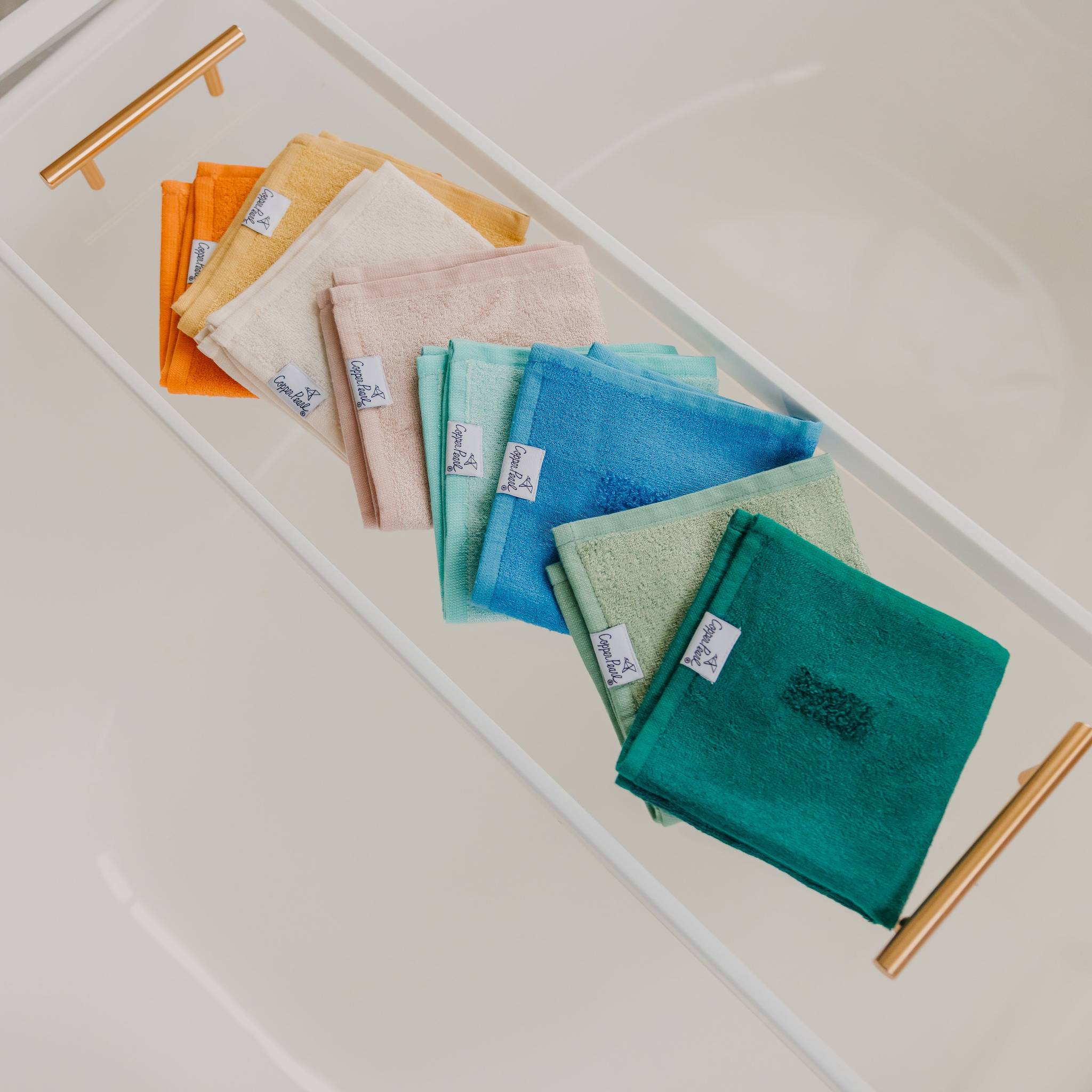 Copper Pearl Ultra Soft Washcloths | Wade