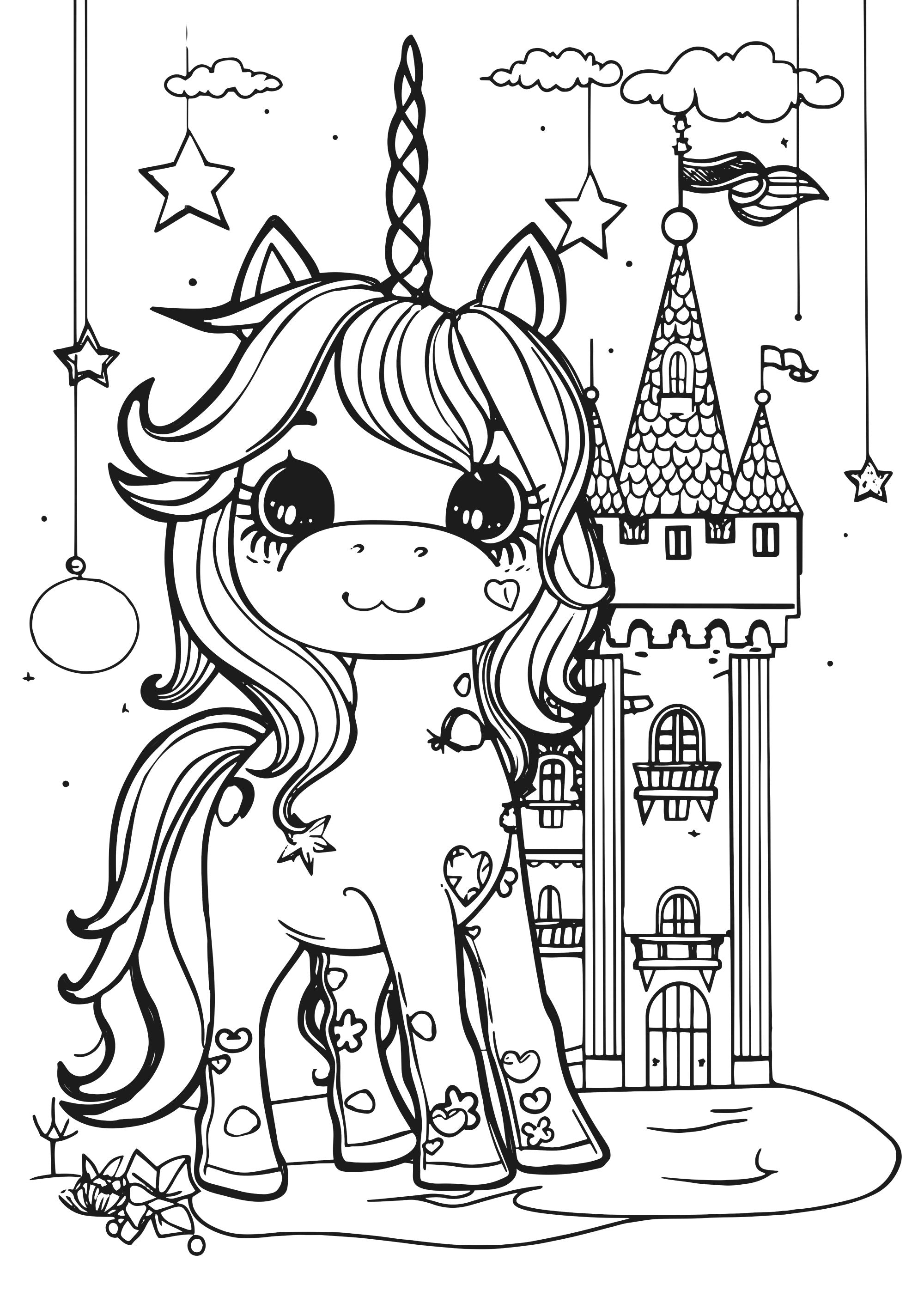 Nova Toys Unicorn Dreams XXL Coloring Book