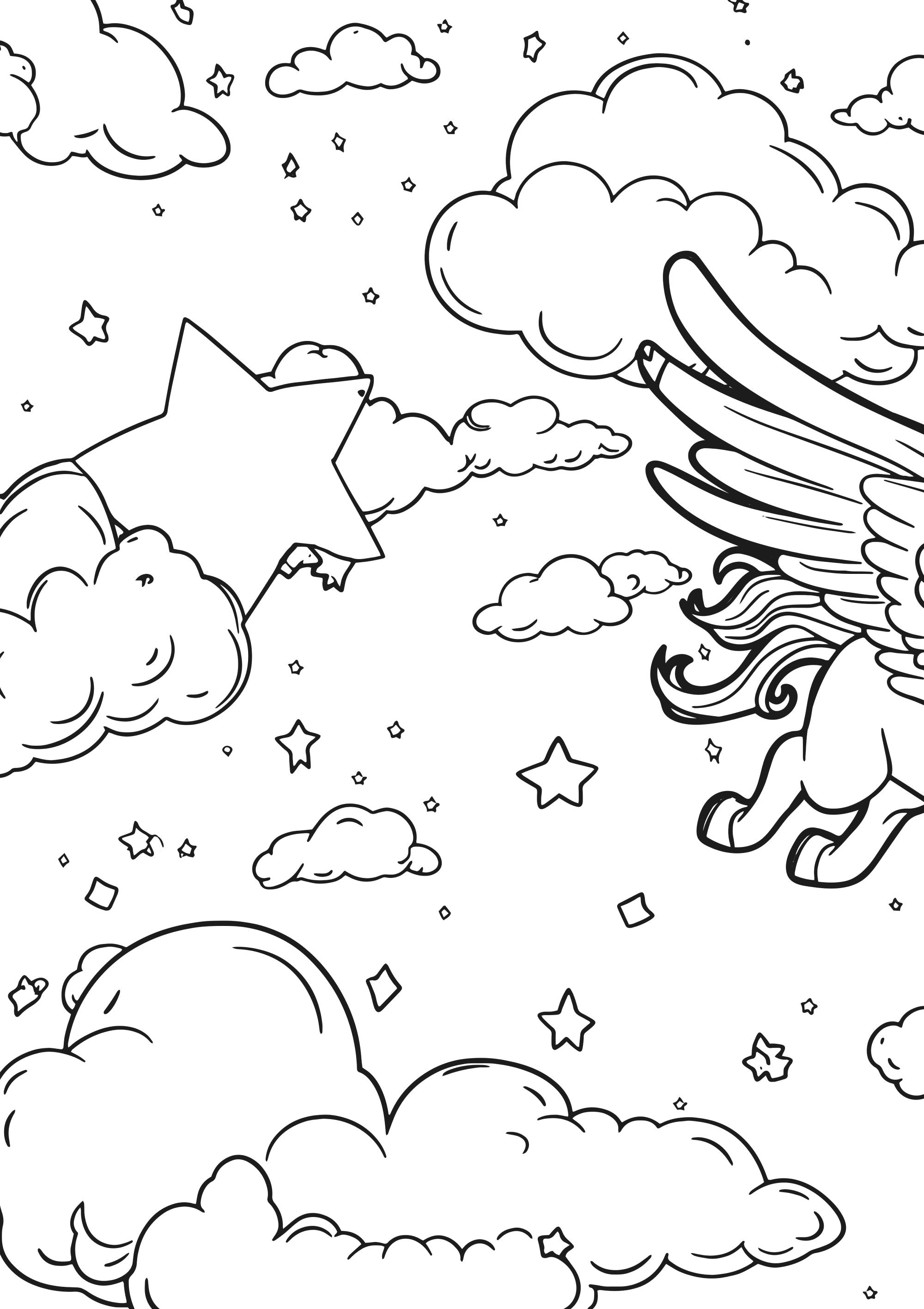 Nova Toys Unicorn Dreams XXL Coloring Book