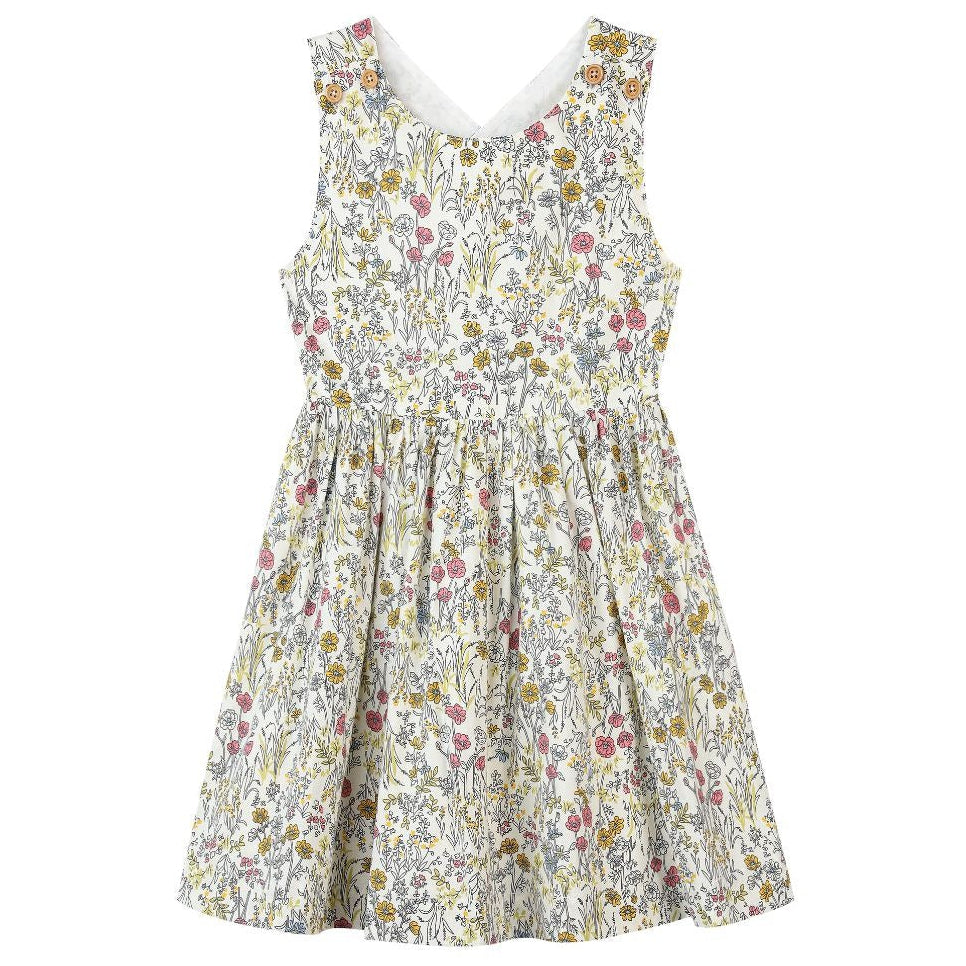 Vignette Tilly Dress | Yellow Meadow Floral