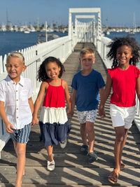 Vignette Nola Top | Red