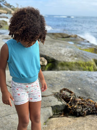 Vignette Danny Top | Teal Rib