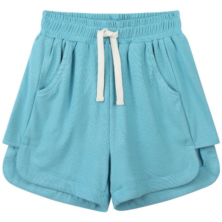 Vignette Harley Shorts | Teal Rib