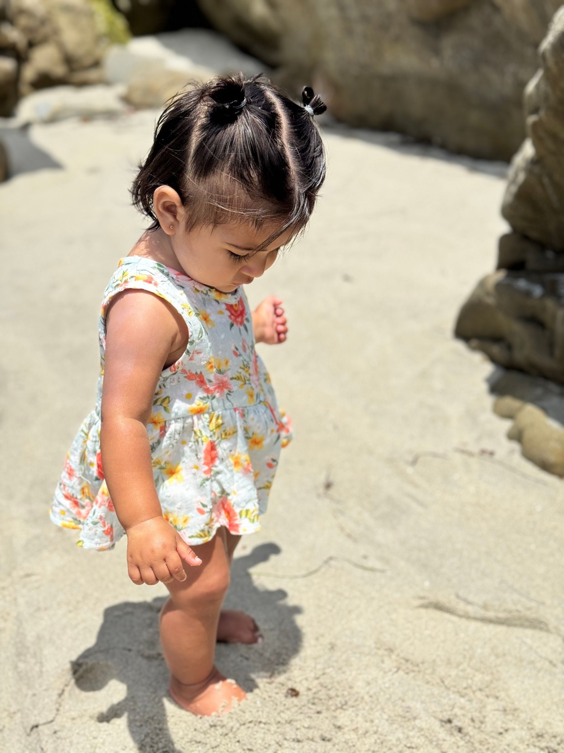 Vignette Nellie Onesie Dress | Retro Roses