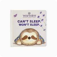 Warmies Can't Sleep. Won't Sleep. Board Book