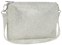 Iscream White Crystal Cross Body Bag