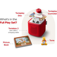 Tonies Disney Winnie the Pooh Toniebox 2 Full Play Set - Cloud Pink
