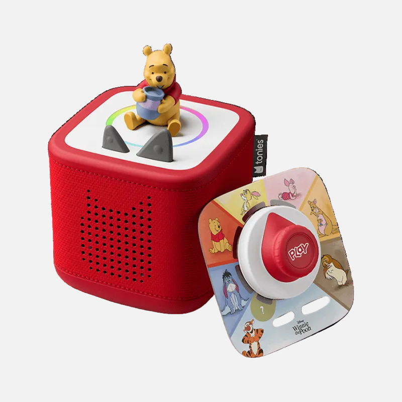 Tonies Disney Winnie the Pooh Toniebox 2 Play Set - Sunset Red