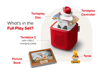 Tonies Disney Winnie the Pooh Toniebox 2 Play Set - Sunset Red