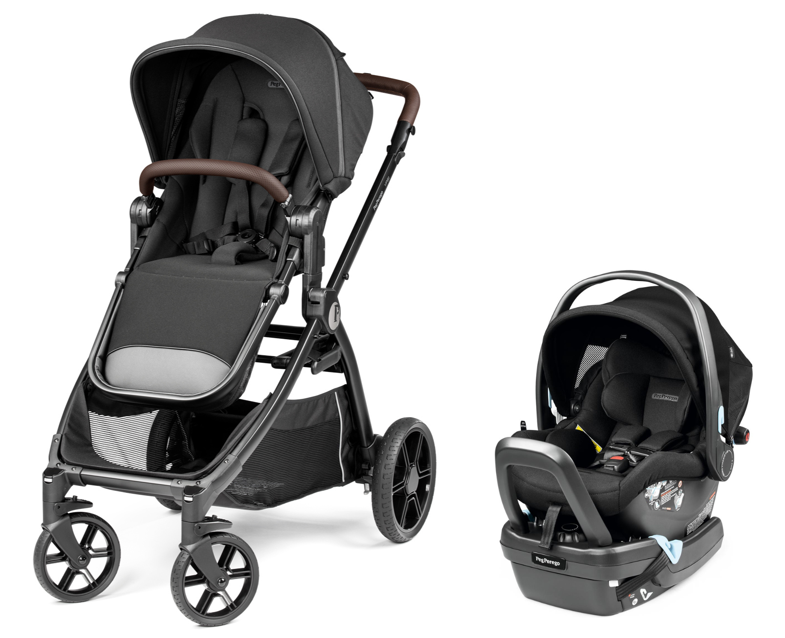 PEG YPSI Stroller + Primo Viaggio Nido Car Seat Travel System