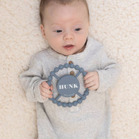 Bella Tunno Hunk Blue Happy Teether