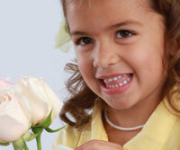 Cherished Moments - Kids Sterling Silver Pearl Necklace for Girls