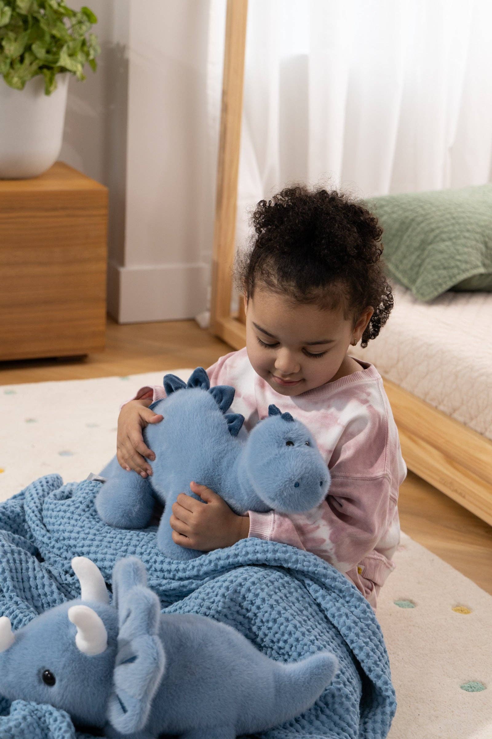 Coco Village - Dino Plush Toy - Blue Diplodocus