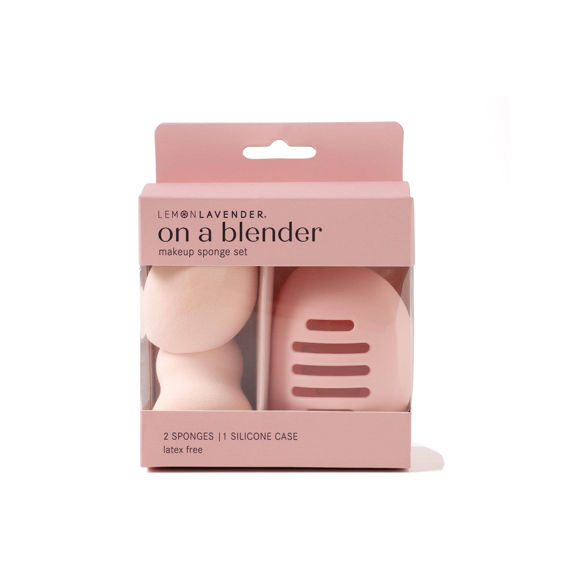 DM Merchandising - Lemon Lavender On a Blender Makeup Sponges and Case