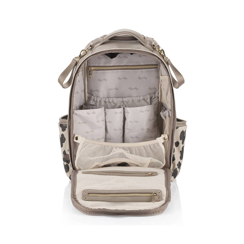 Itzy Ritzy Leopard Boss Plus Backpack Diaper Bag