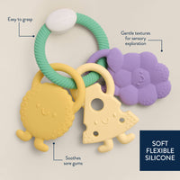 Itzy Ritzy Itzy Trio™ Multi-textured Silicone Teether Charcuterie