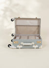 Coco Village Vegan Leather Carry-On Suitcase | Ocean