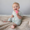 Itzy Ritzy Teensy Teether™ Soothing Silicone Teether: Diamond