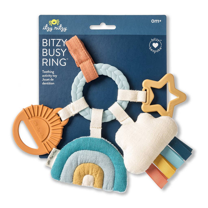 Itzy Ritzy Bitzy Busy Ring Teething Activity Toy Farm