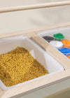 Coco Village Multifunction Wooden Art & Sensory Table With Stools