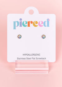 Pierced Co - Tiny Rainbow Daisies