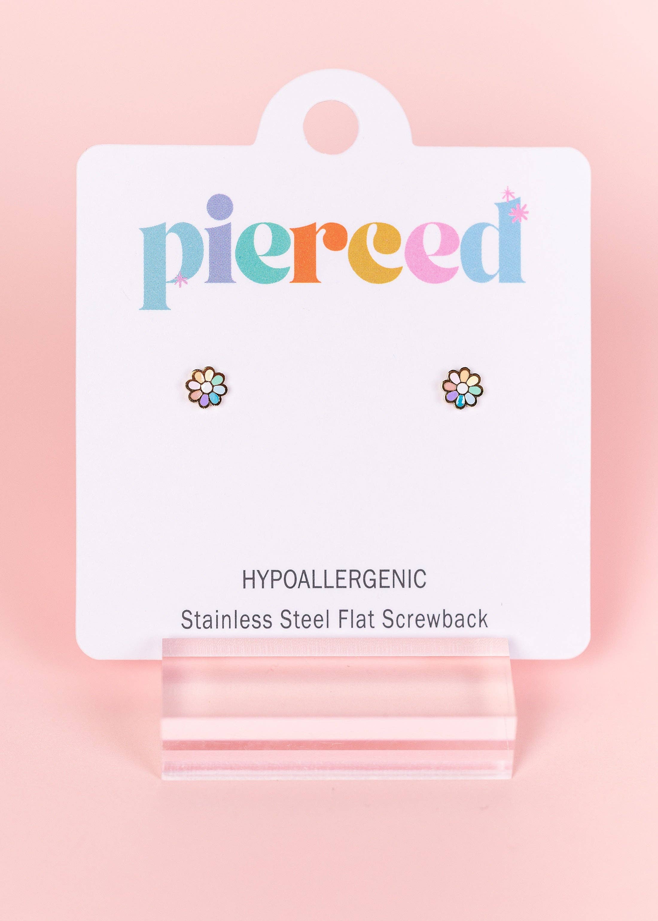 Pierced Co - Tiny Rainbow Daisies