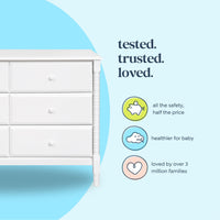 DaVinci Jenny Lind Spindle 6-Drawer Dresser