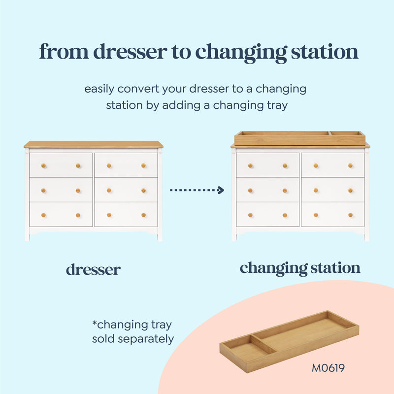 DaVinci Shea 6-Drawer Dresser
