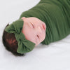 Copper Pearl Knit Swaddle Blanket | Alder