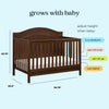 DaVinci Charlie 4-in-1 Convertible Crib