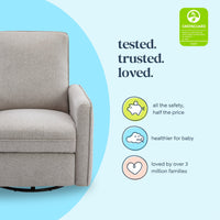 DaVinci Penny Recliner and Swivel Glider | Eco-Friendly Water Repellent & Stain Resistant Fabric