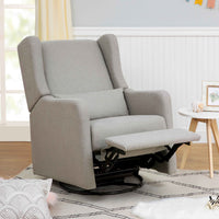 DaVinci Arlo Recliner and Swivel Glider | Water Repellent & Stain Resistant Fabric
