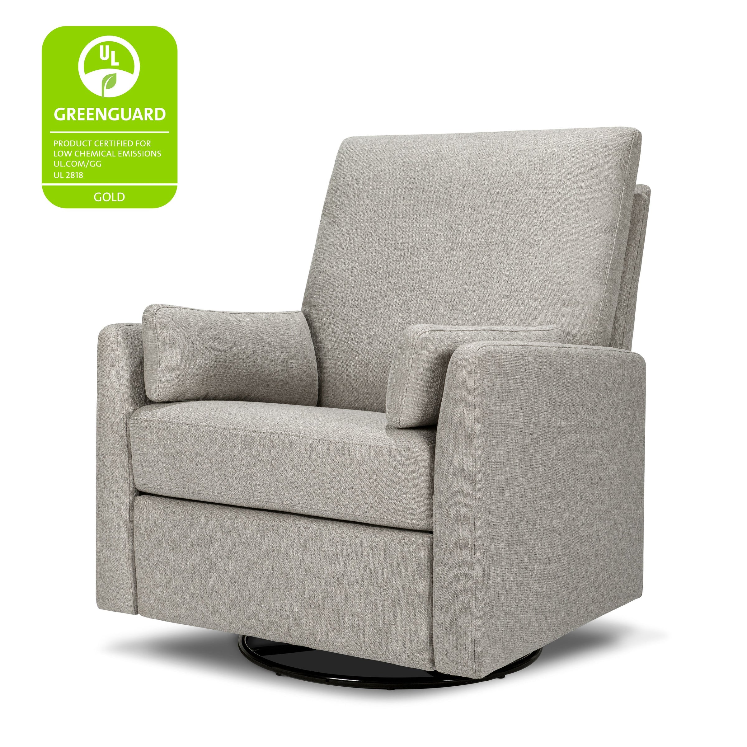 DaVinci Ethan Recliner and Swivel Glider | Water Repellent & Stain Resistant fabric