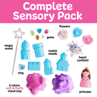 Faber-Castell / Creativity for Kids - Sensory Pack Princess On the Go Play Set for Kids