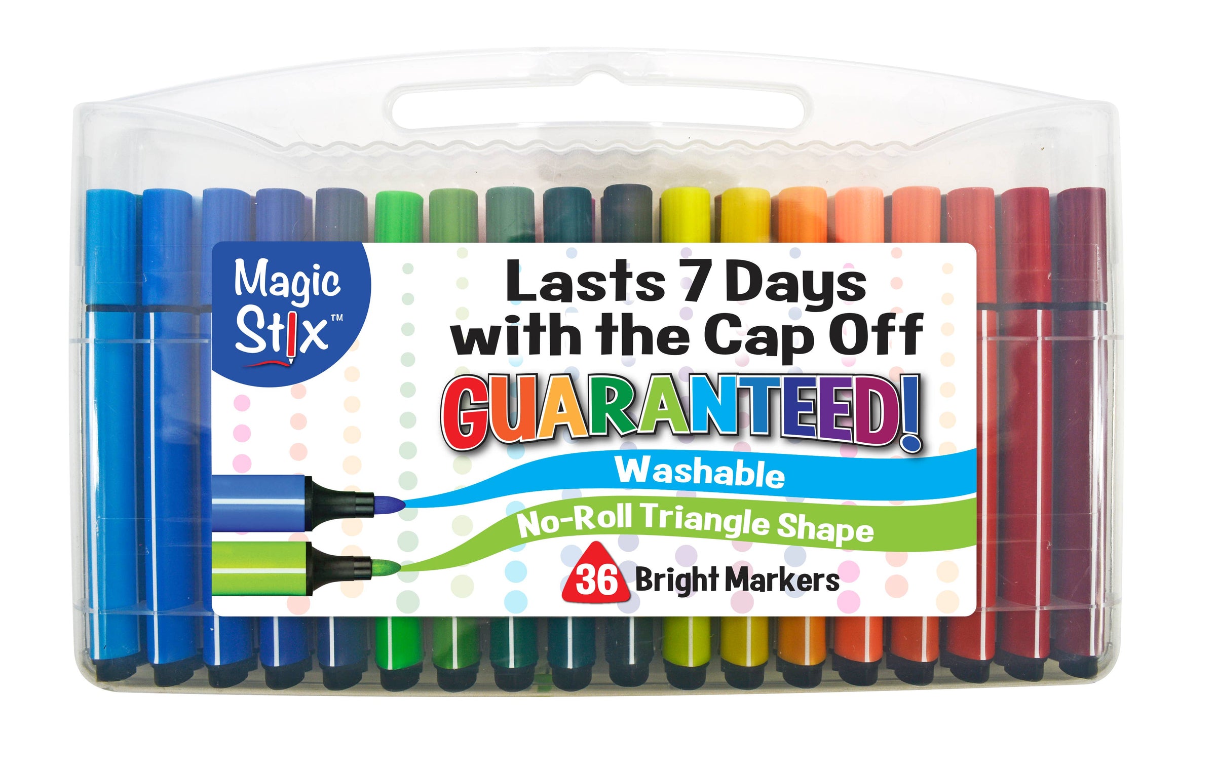 TPG Creations / The Pencil Grip - Magic Tri Stix 36 Color - Cap Off for 7 Days TPG-399