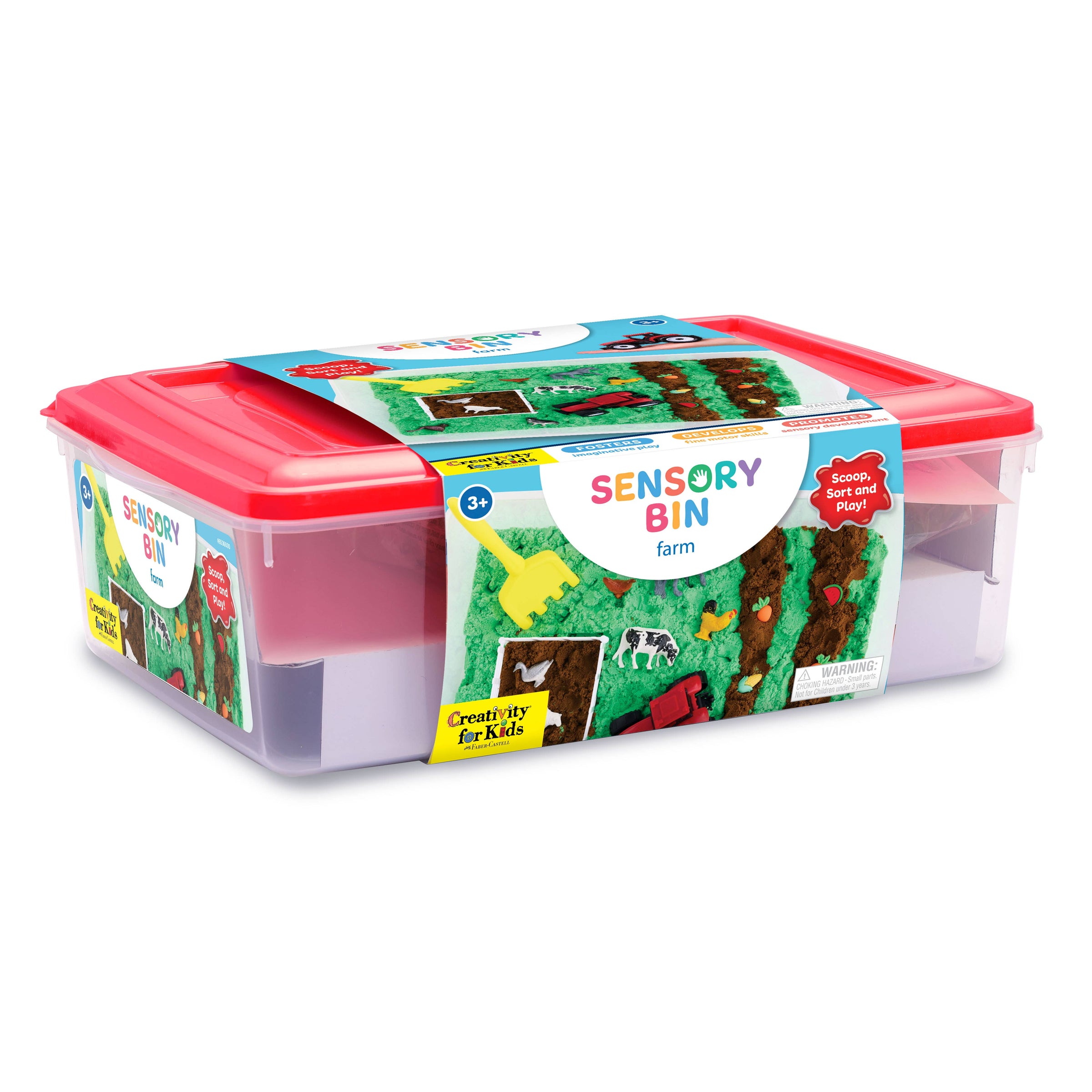 Faber-Castell / Creativity for Kids - Sensory Bin Farm Activity Kit for Kids