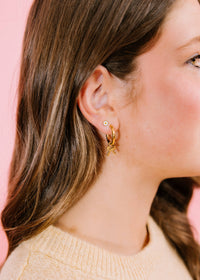 Pierced Co - Tiny White Daisy