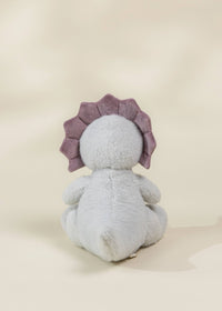 Coco Village Dino Plush Toy | Grey Triceratop